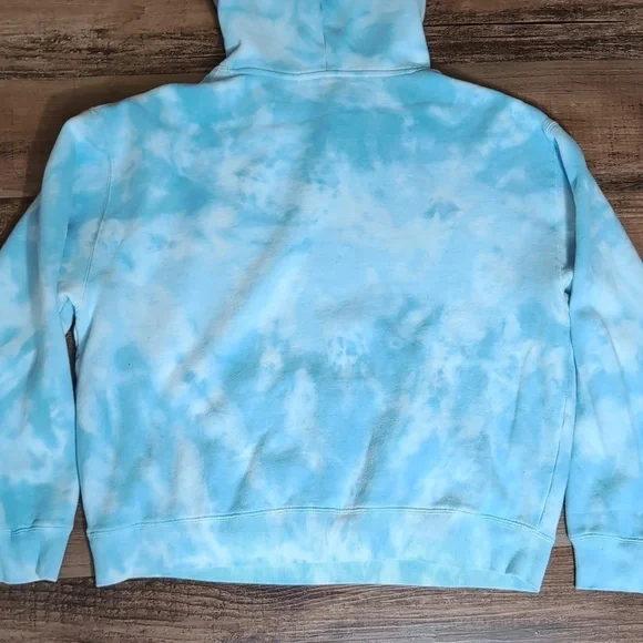 Taylor Swift 1989 (Taylor's Version) Blue Tie Dye Hoodie Sweatshirt No Patch Lrg - Picture 4 of 10